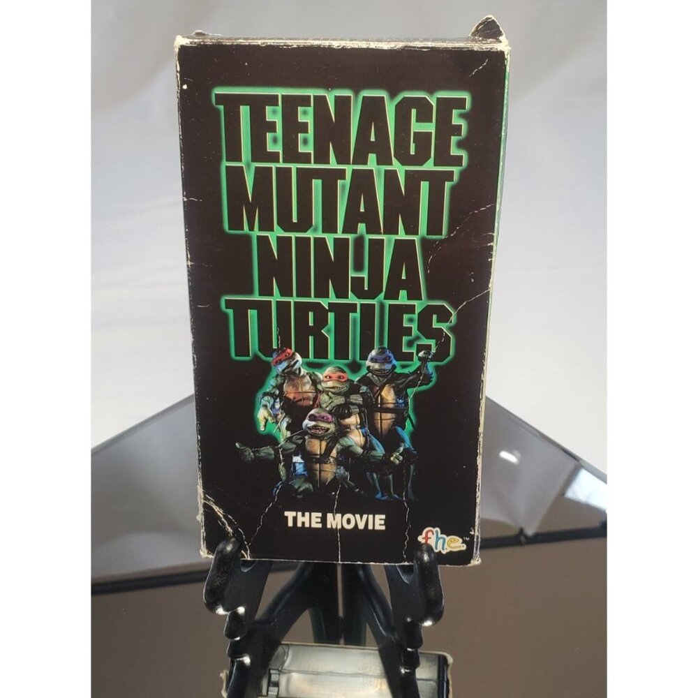 Teenage Mutant Ninja Turtles The Movie VHS Tape 1990 Vintage